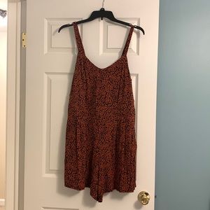 Cheetah Print Romper